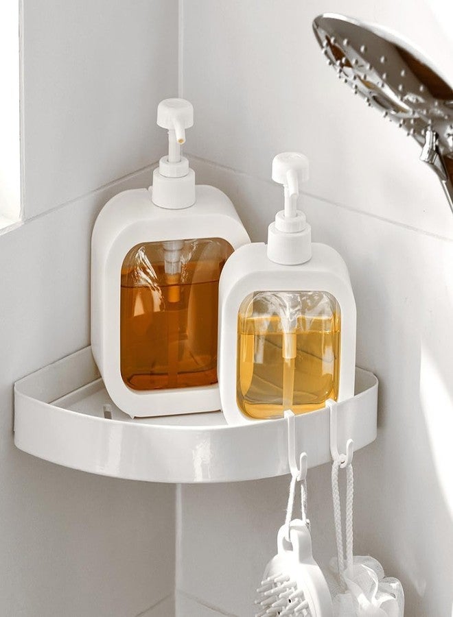 Leawall 300ml handwash dispenser bottle - Liquid Soap, Dish Soap, and Shampoo Dispenser for Kitchen Sink, Bathroom- Refillable soap dispenser for wash basin, Kitchen accessories items for home(3 Pcs) - Image 3